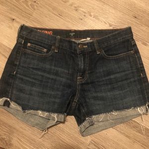 J crew cutoff shorts